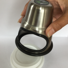 Coffee Cup Lid Applicator 